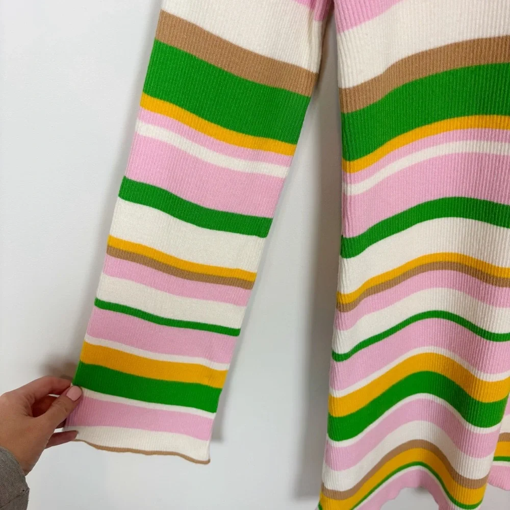 Show Me Your MuMu Away Mini Dress in Multi Rib Knit Size M - Picture 4 of 11